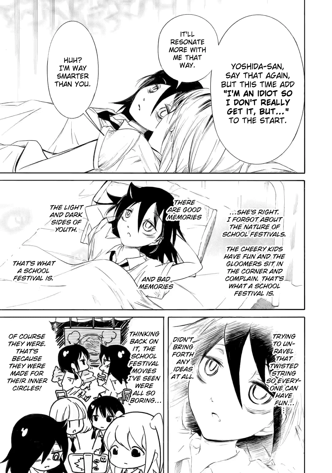 It's Not My Fault That I'm Not Popular! Chapter 201.2 page 9