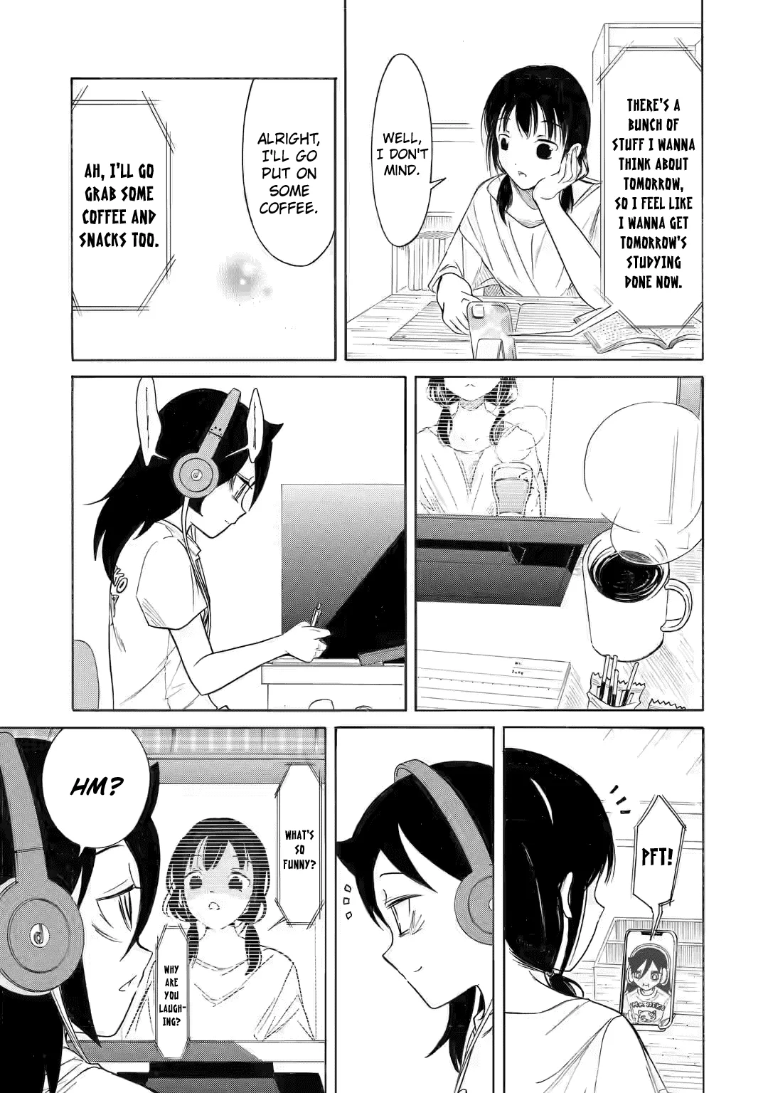 It's Not My Fault That I'm Not Popular! Chapter 201 page 3