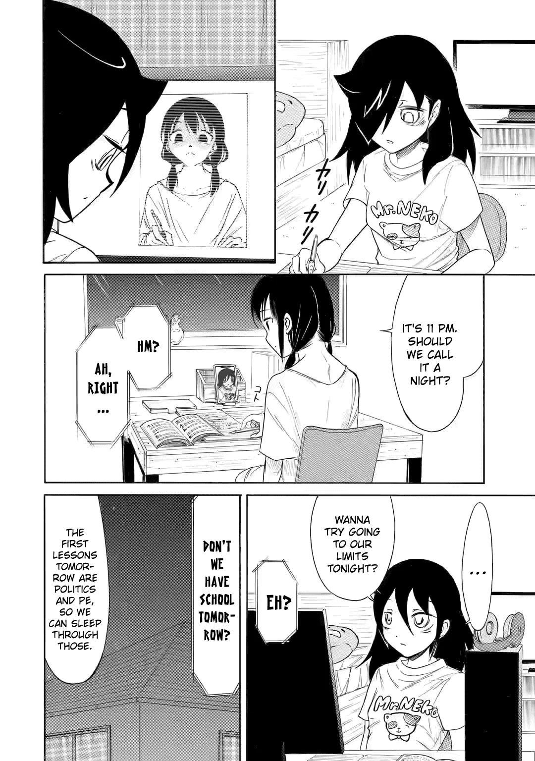 It's Not My Fault That I'm Not Popular! Chapter 201 page 2
