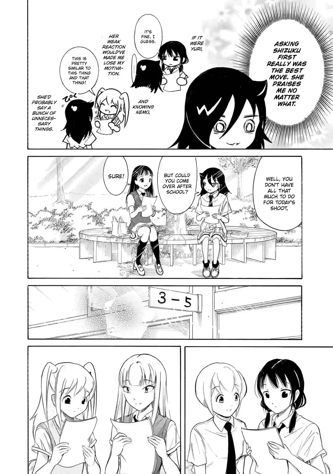 It's Not My Fault That I'm Not Popular! Chapter 202 page 6