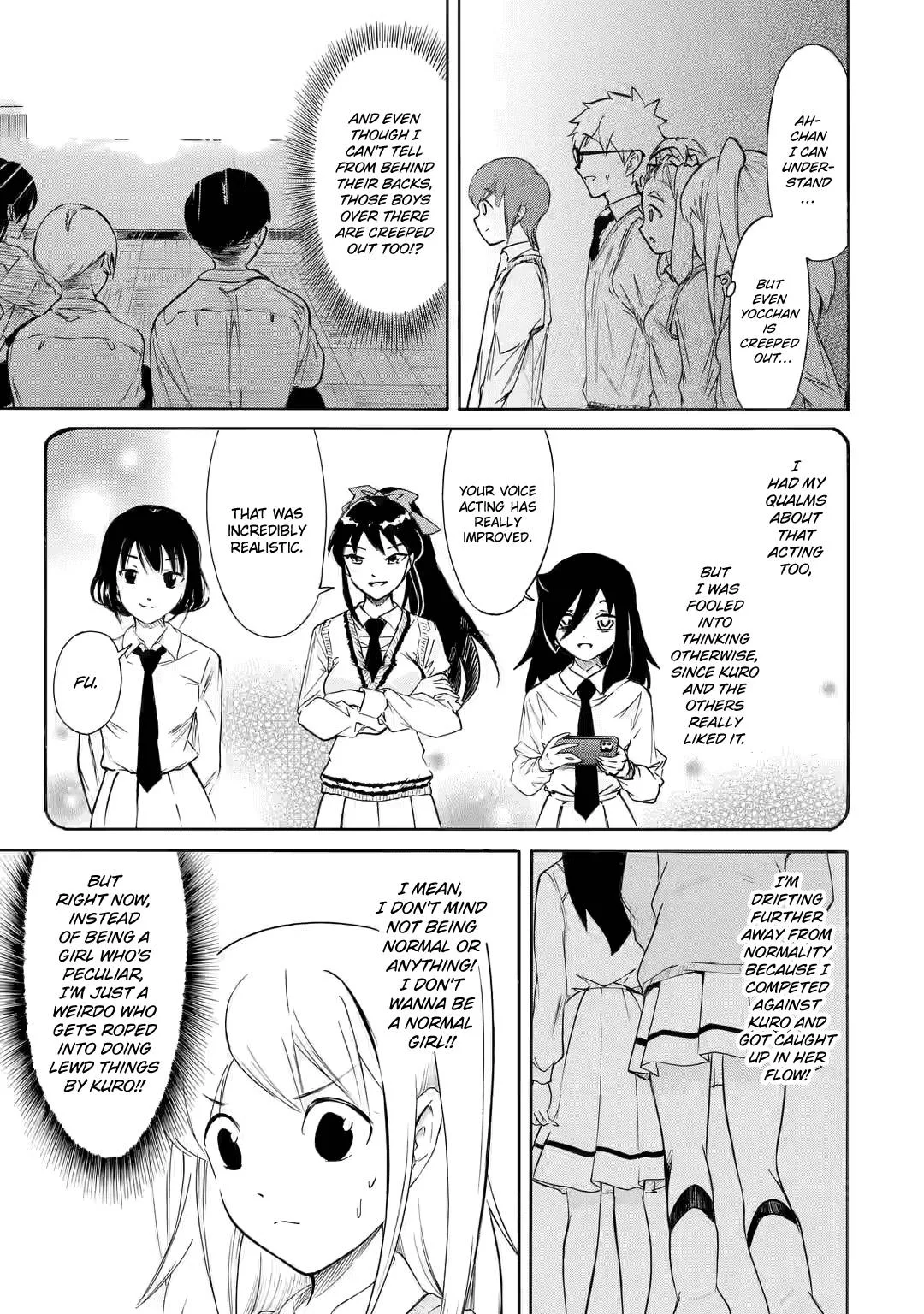 It's Not My Fault That I'm Not Popular! Chapter 206 page 3