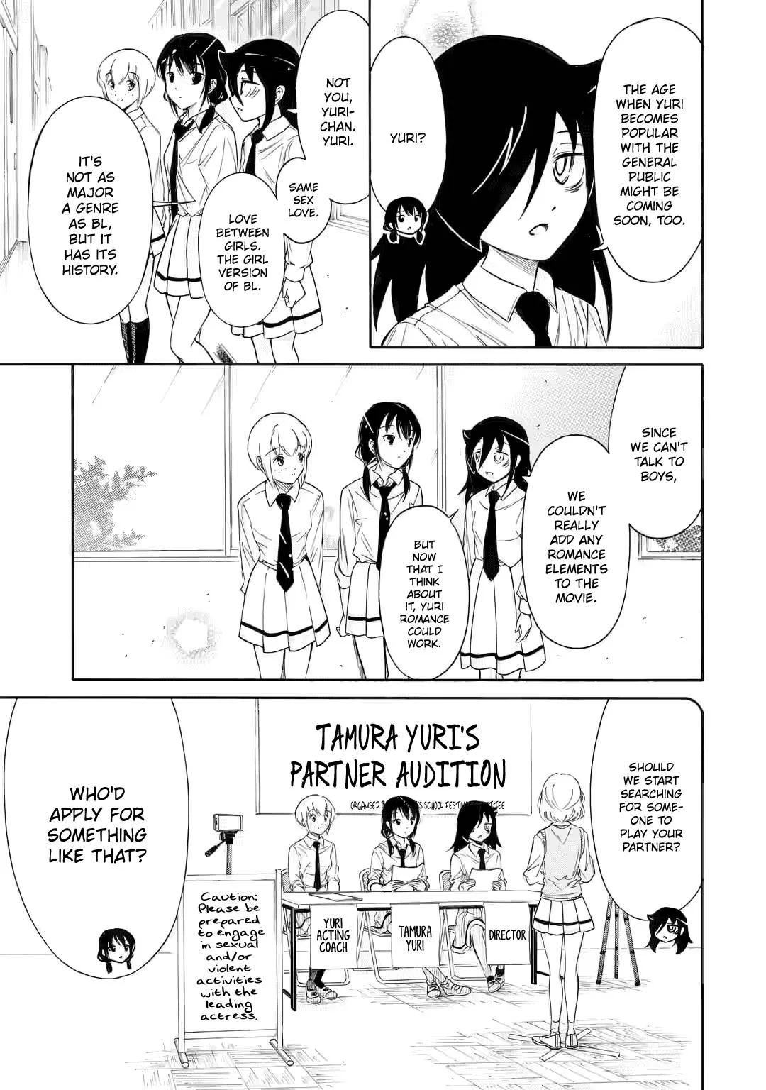 It's Not My Fault That I'm Not Popular! Chapter 208 page 3