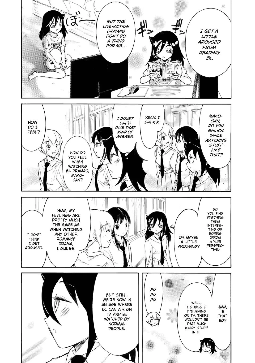 It's Not My Fault That I'm Not Popular! Chapter 208 page 2