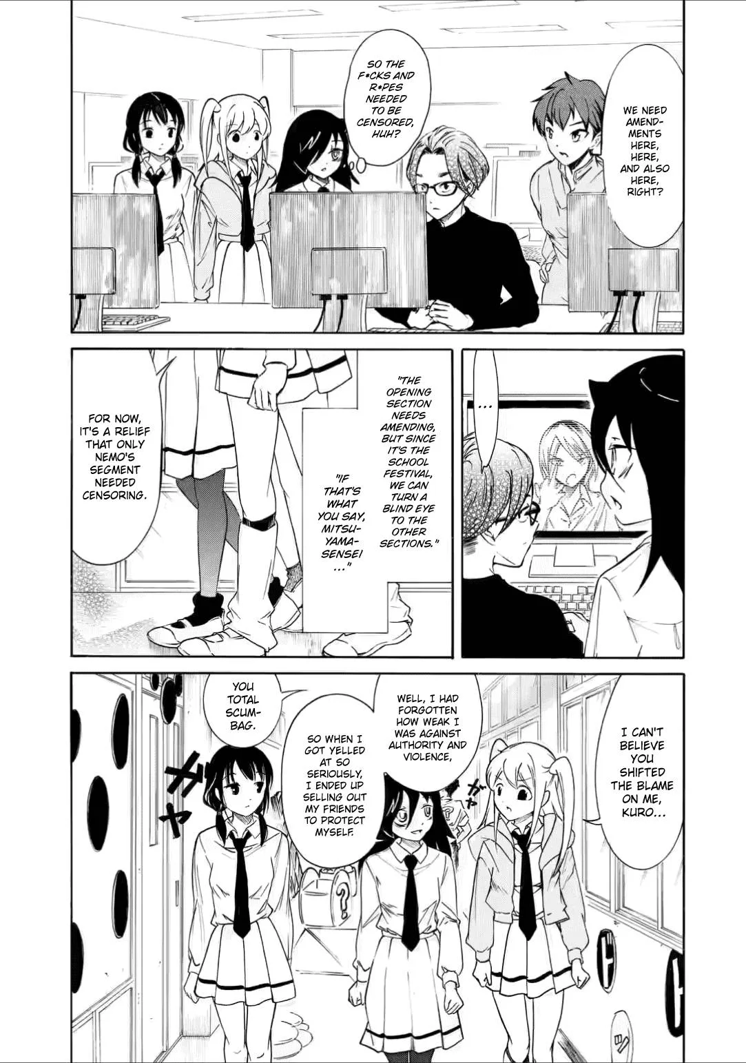 It's Not My Fault That I'm Not Popular! Chapter 211 page 3