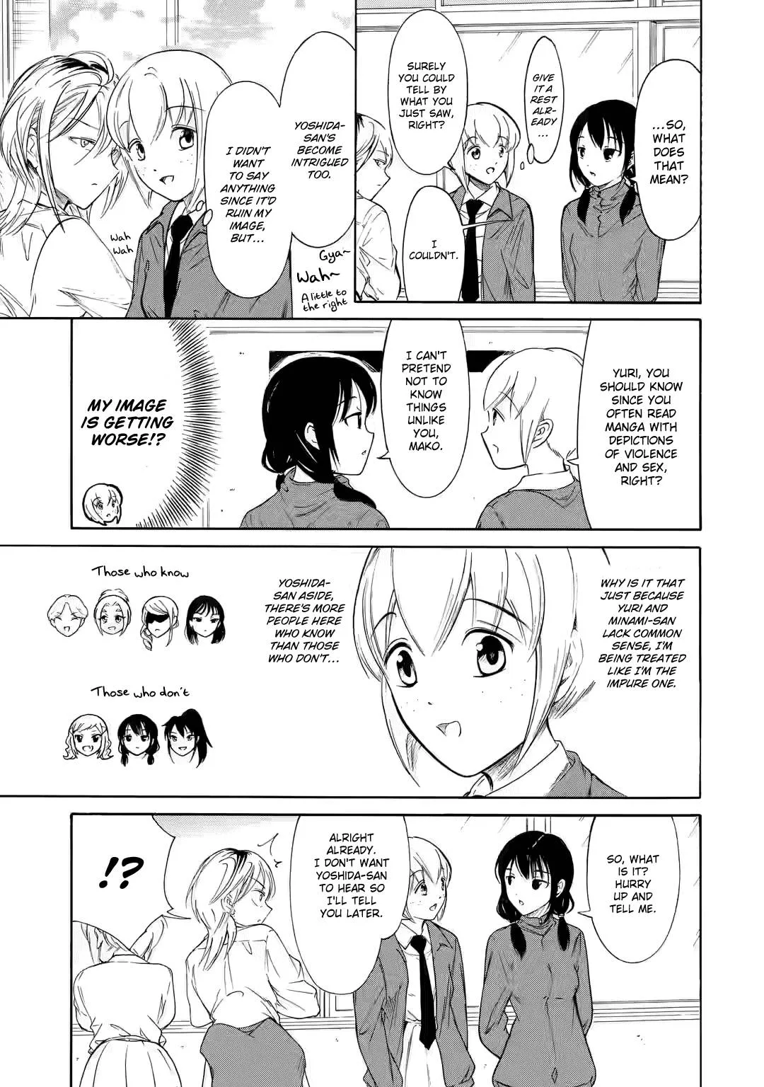 It's Not My Fault That I'm Not Popular! Chapter 213.3 page 8