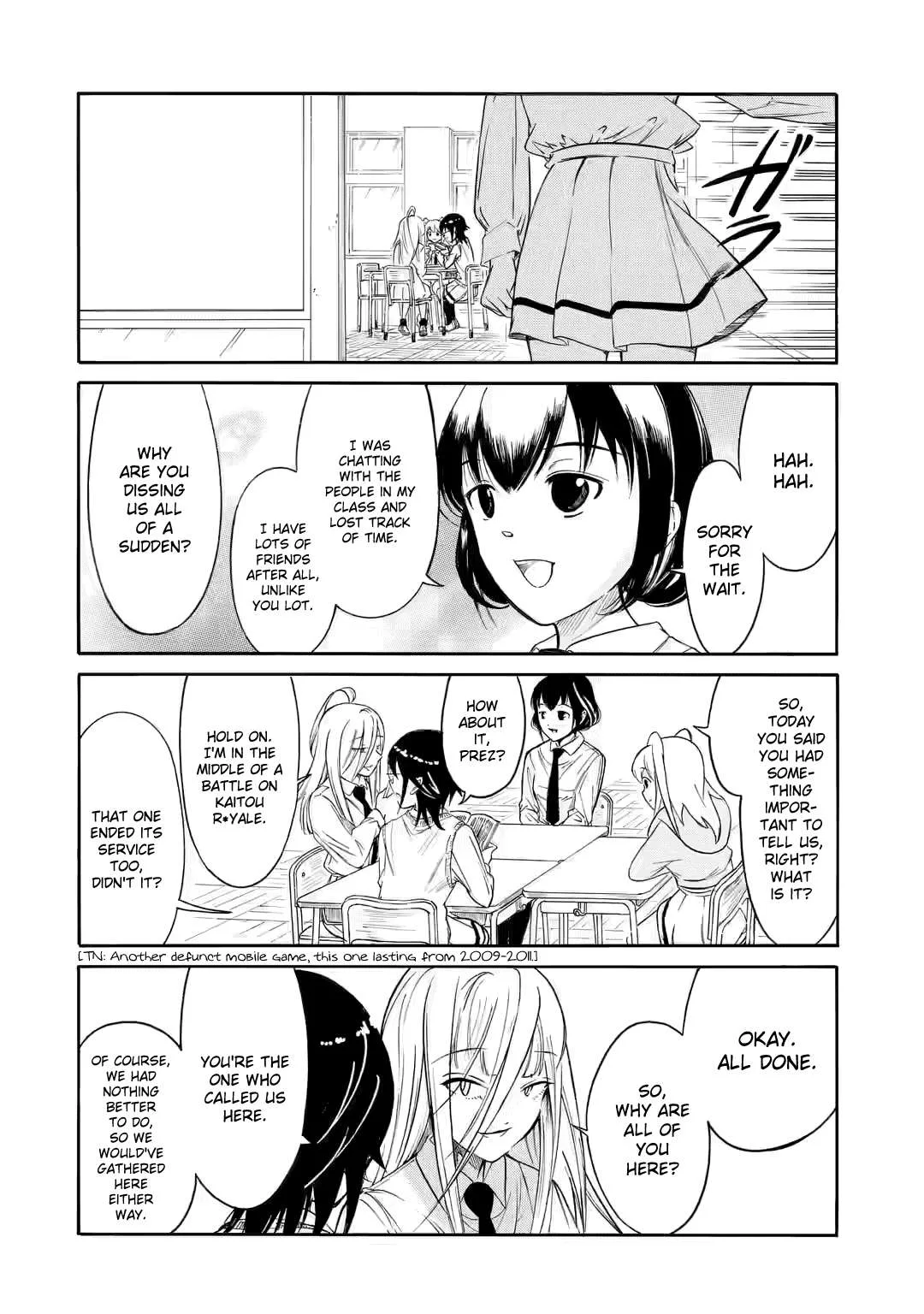 It's Not My Fault That I'm Not Popular! Chapter 216 page 4