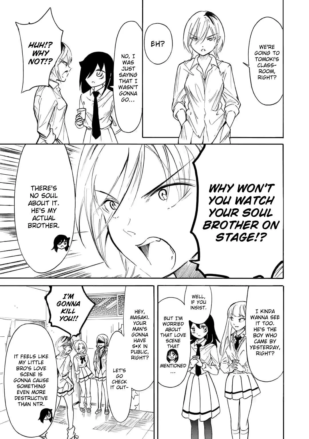 It's Not My Fault That I'm Not Popular! Chapter 217.2 page 9