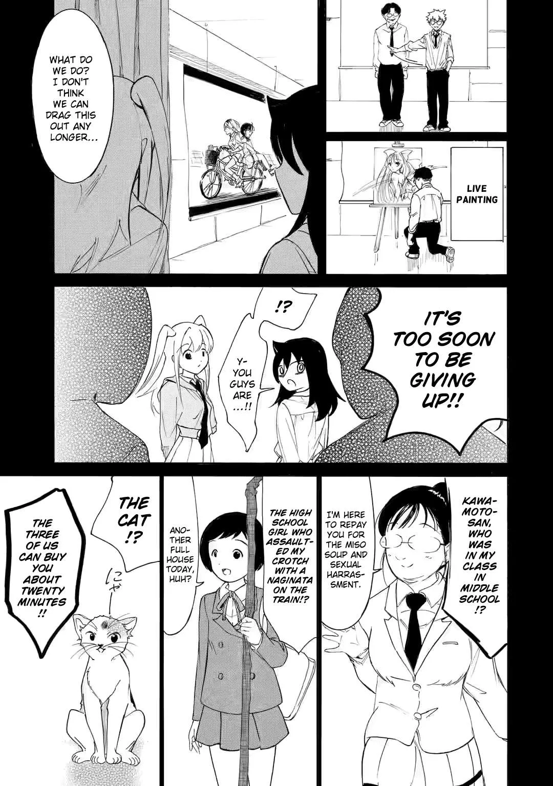 It's Not My Fault That I'm Not Popular! Chapter 224.2 page 9