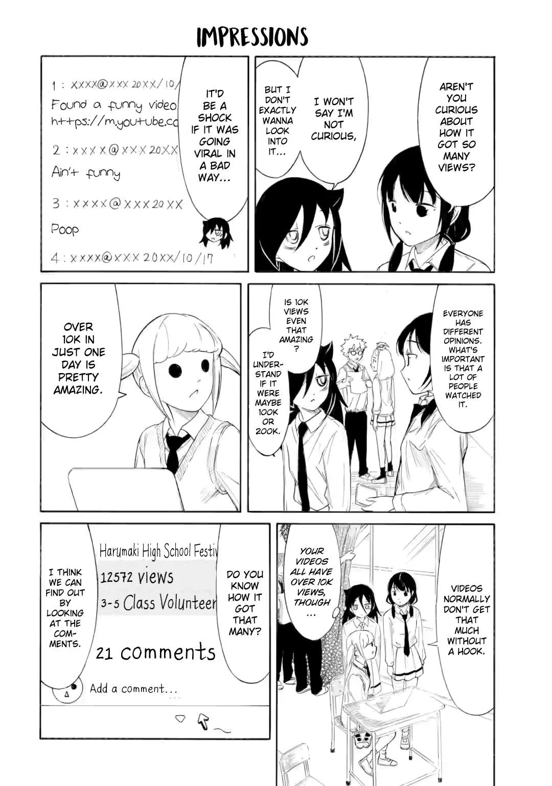 It's Not My Fault That I'm Not Popular! Chapter 226 page 9