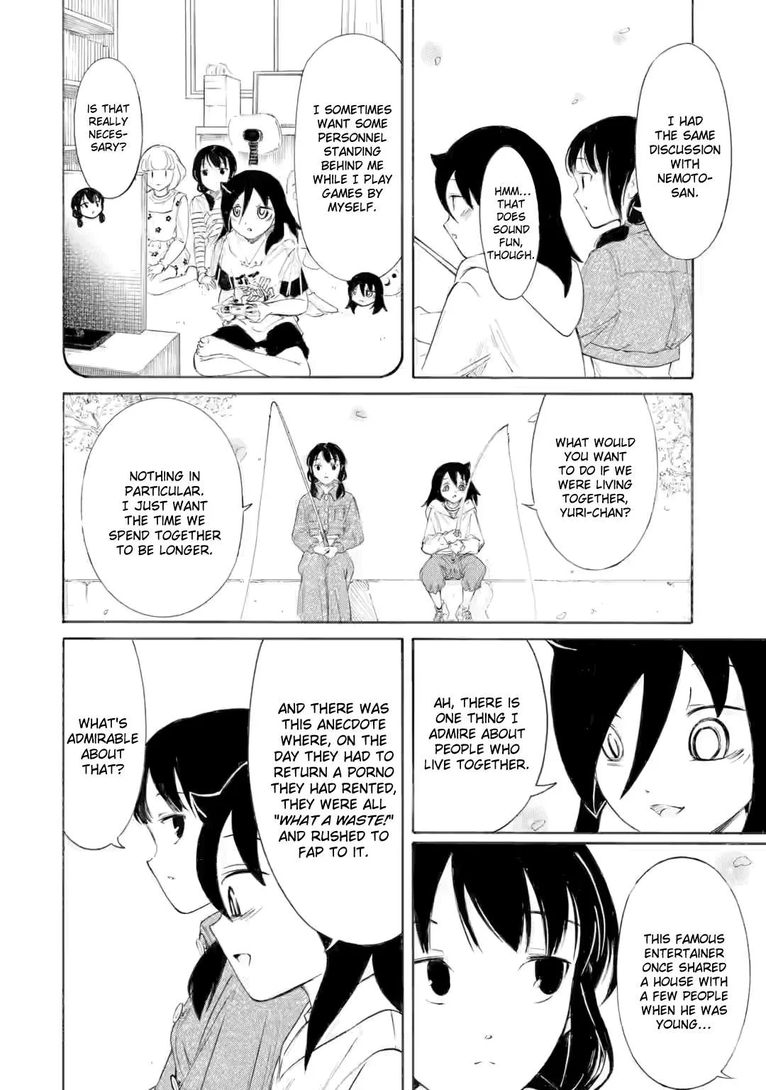 It's Not My Fault That I'm Not Popular! Chapter 230.5 page 4