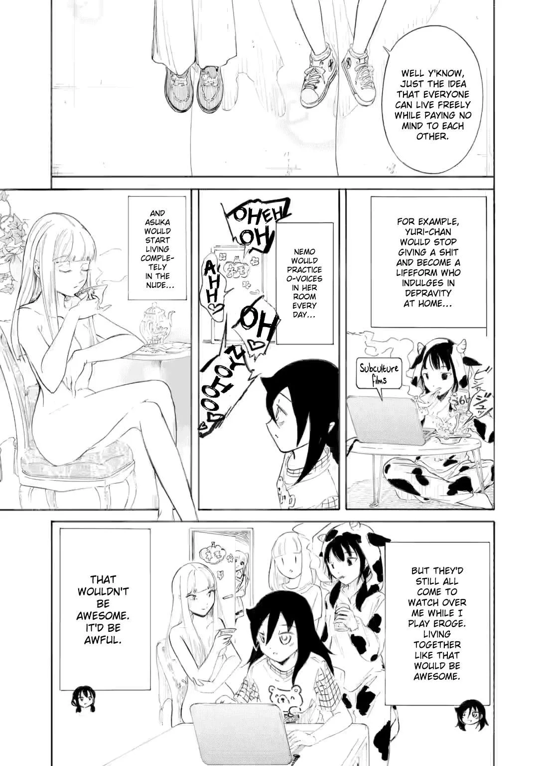 It's Not My Fault That I'm Not Popular! Chapter 230.5 page 5