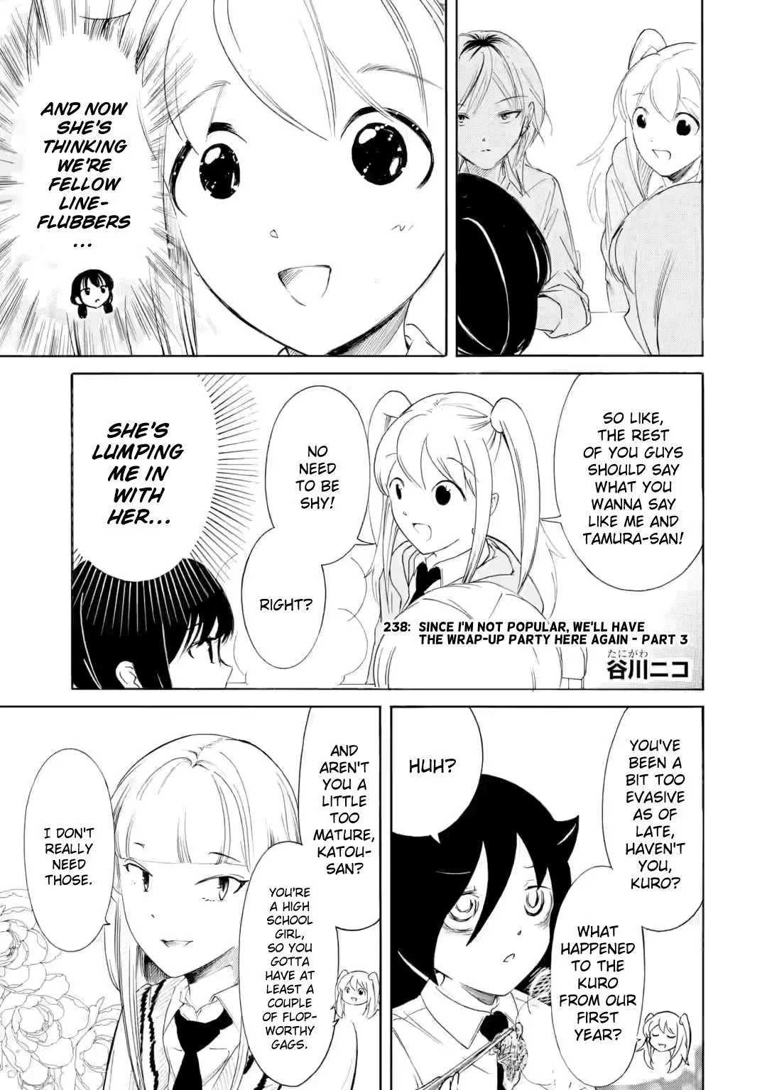 It's Not My Fault That I'm Not Popular! Chapter 238.2 page 1