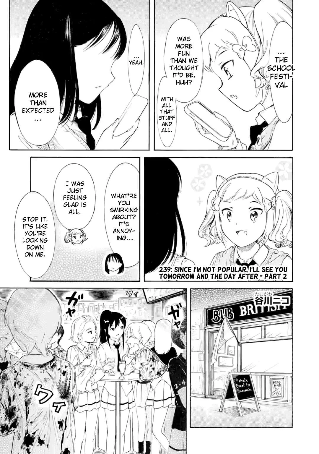 It's Not My Fault That I'm Not Popular! Chapter 239.1 page 1