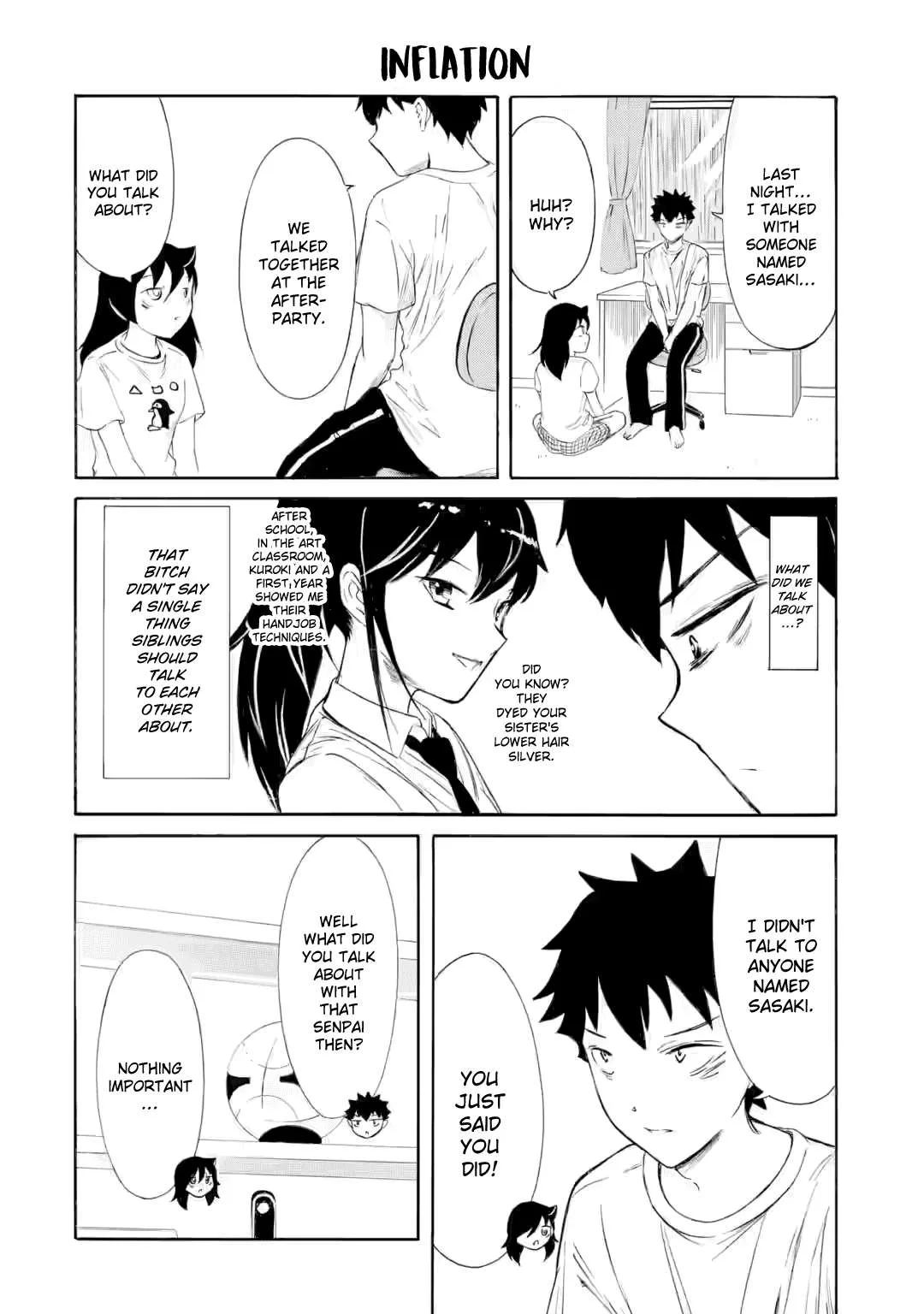 It's Not My Fault That I'm Not Popular! Chapter 240 page 6