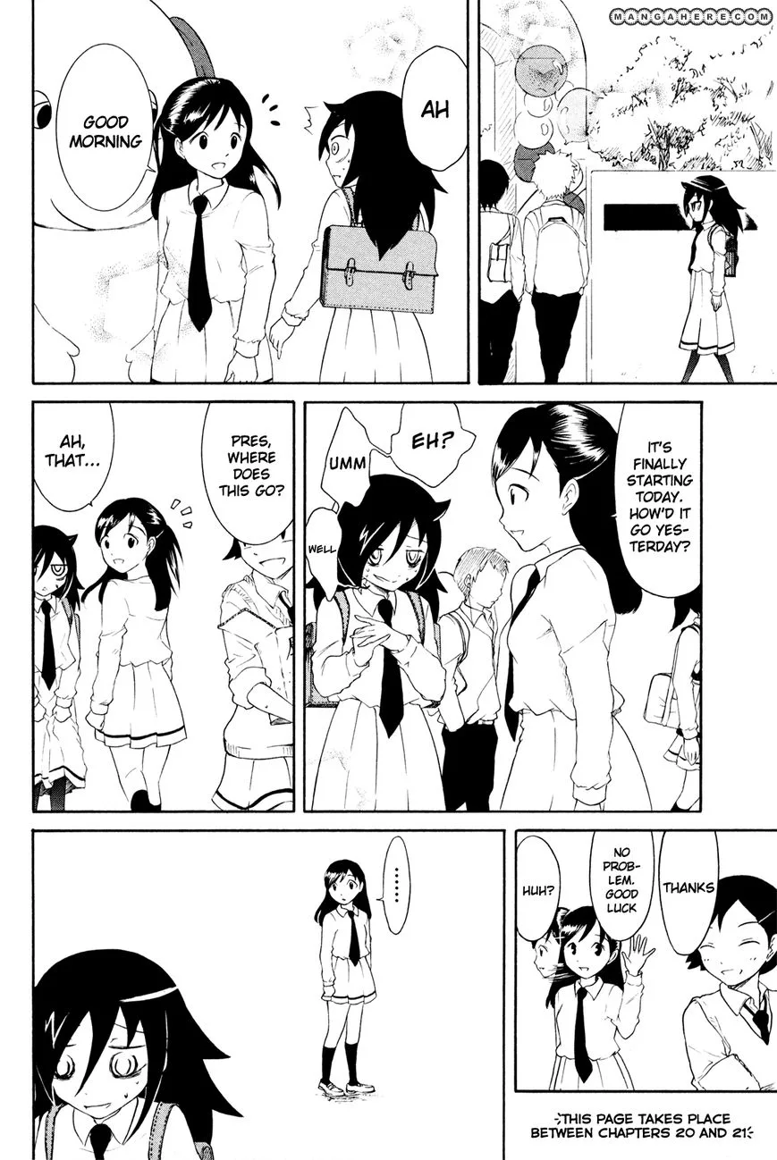 It's Not My Fault That I'm Not Popular! Chapter 27.5 page 1