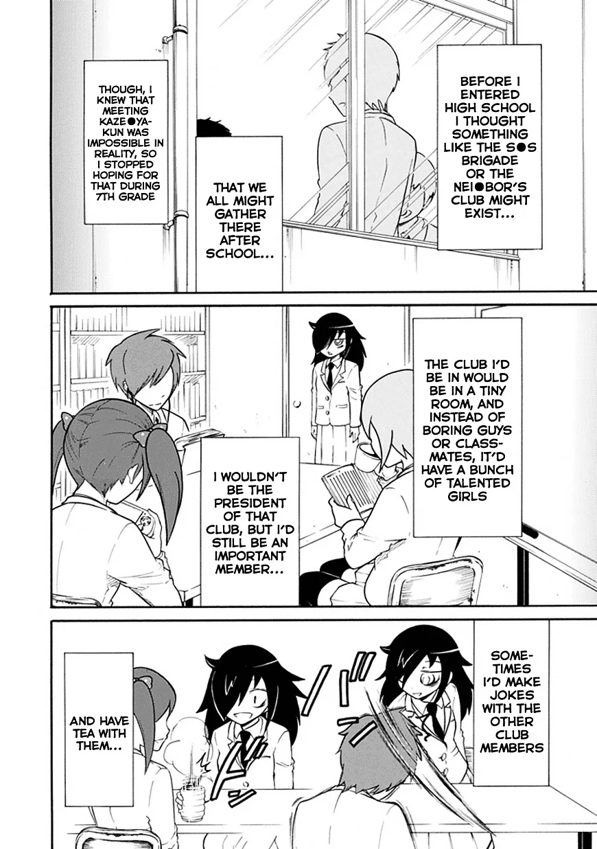 It's Not My Fault That I'm Not Popular! Chapter 27 page 6