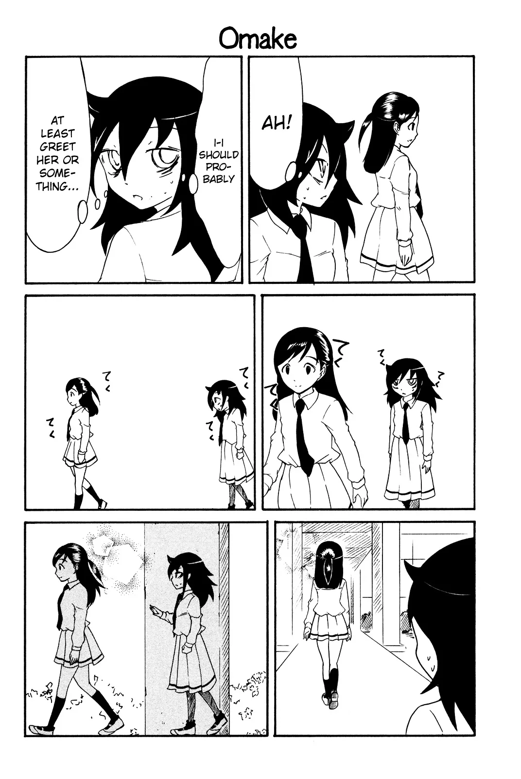 It's Not My Fault That I'm Not Popular! Chapter 34.5 page 2
