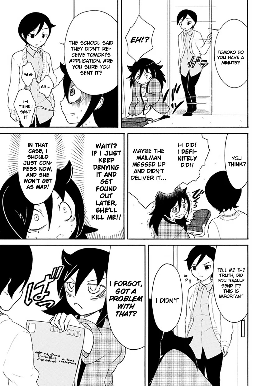 It's Not My Fault That I'm Not Popular! Chapter 35 page 5