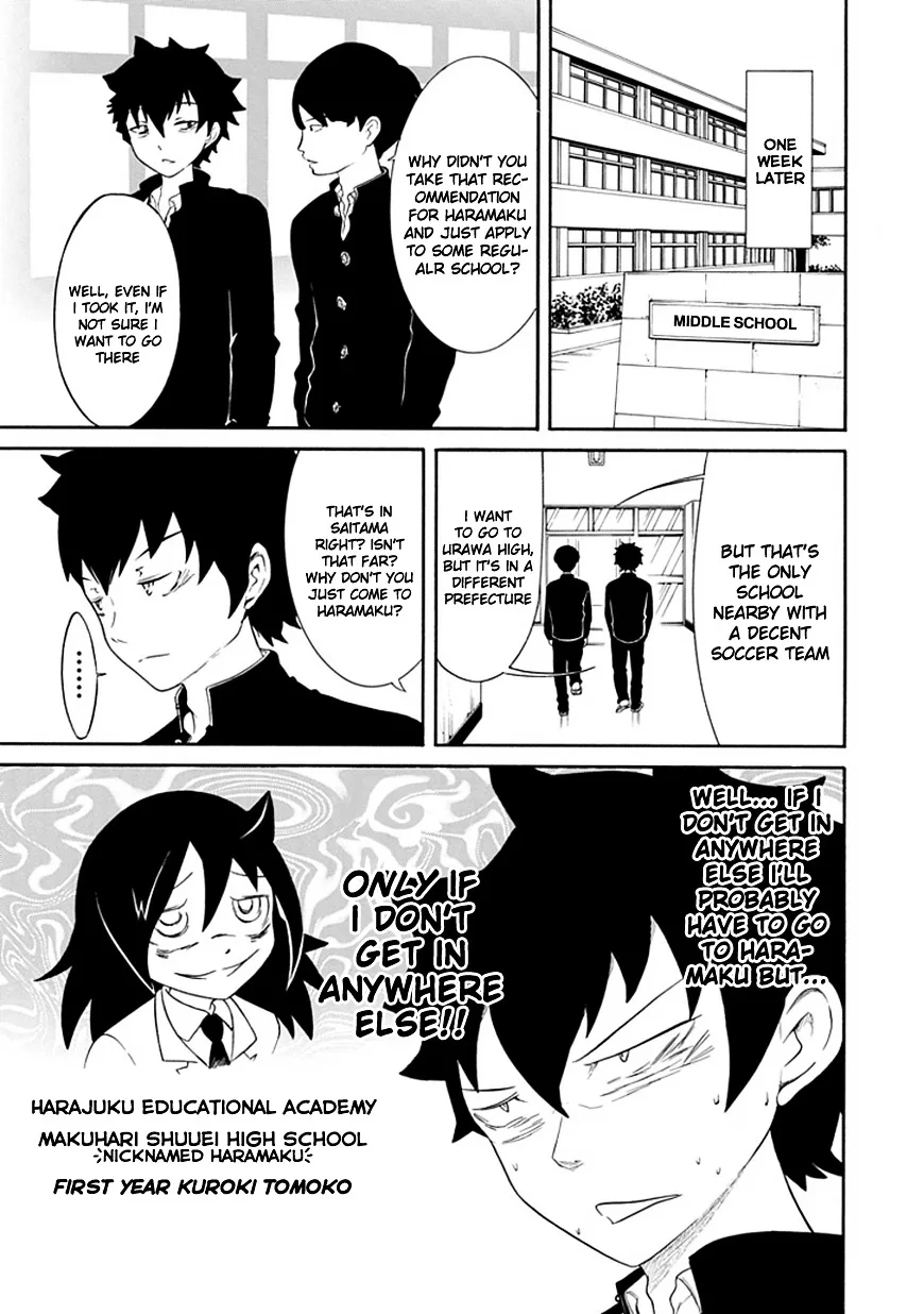 It's Not My Fault That I'm Not Popular! Chapter 35 page 3
