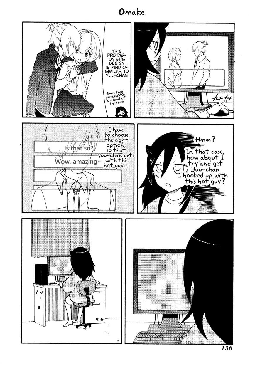 It's Not My Fault That I'm Not Popular! Chapter 36.5 page 4