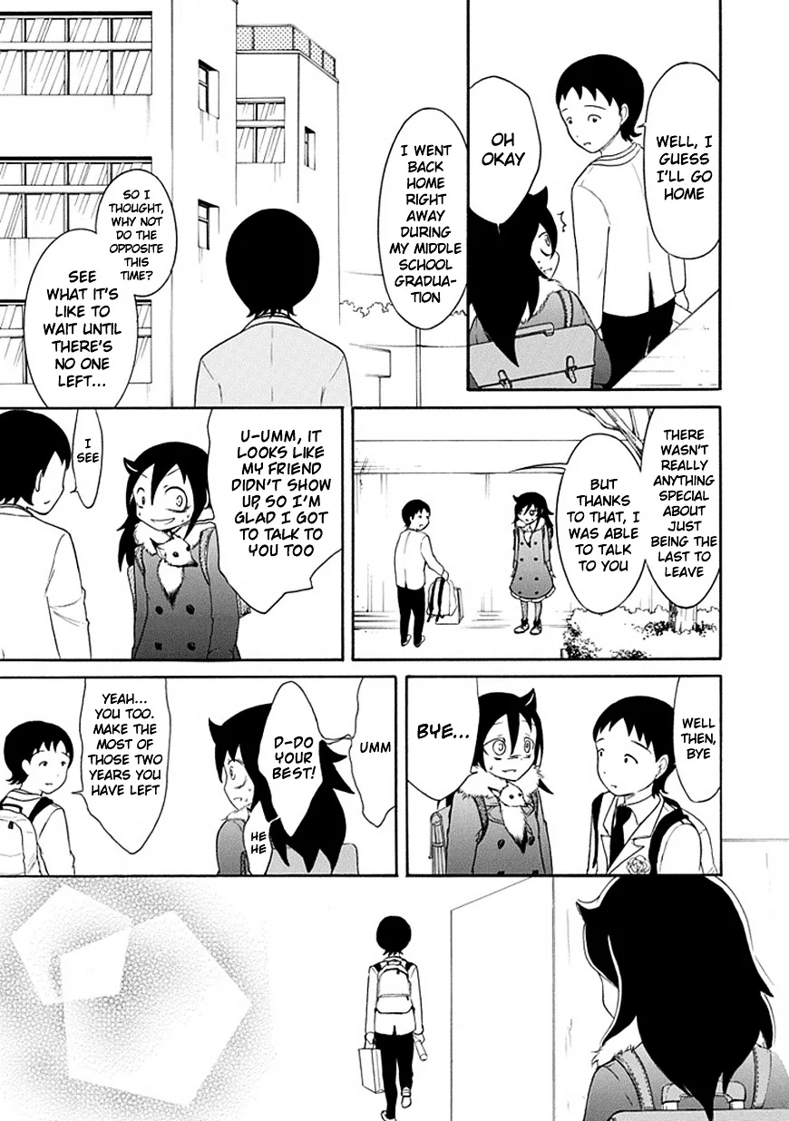 It's Not My Fault That I'm Not Popular! Chapter 37 page 13