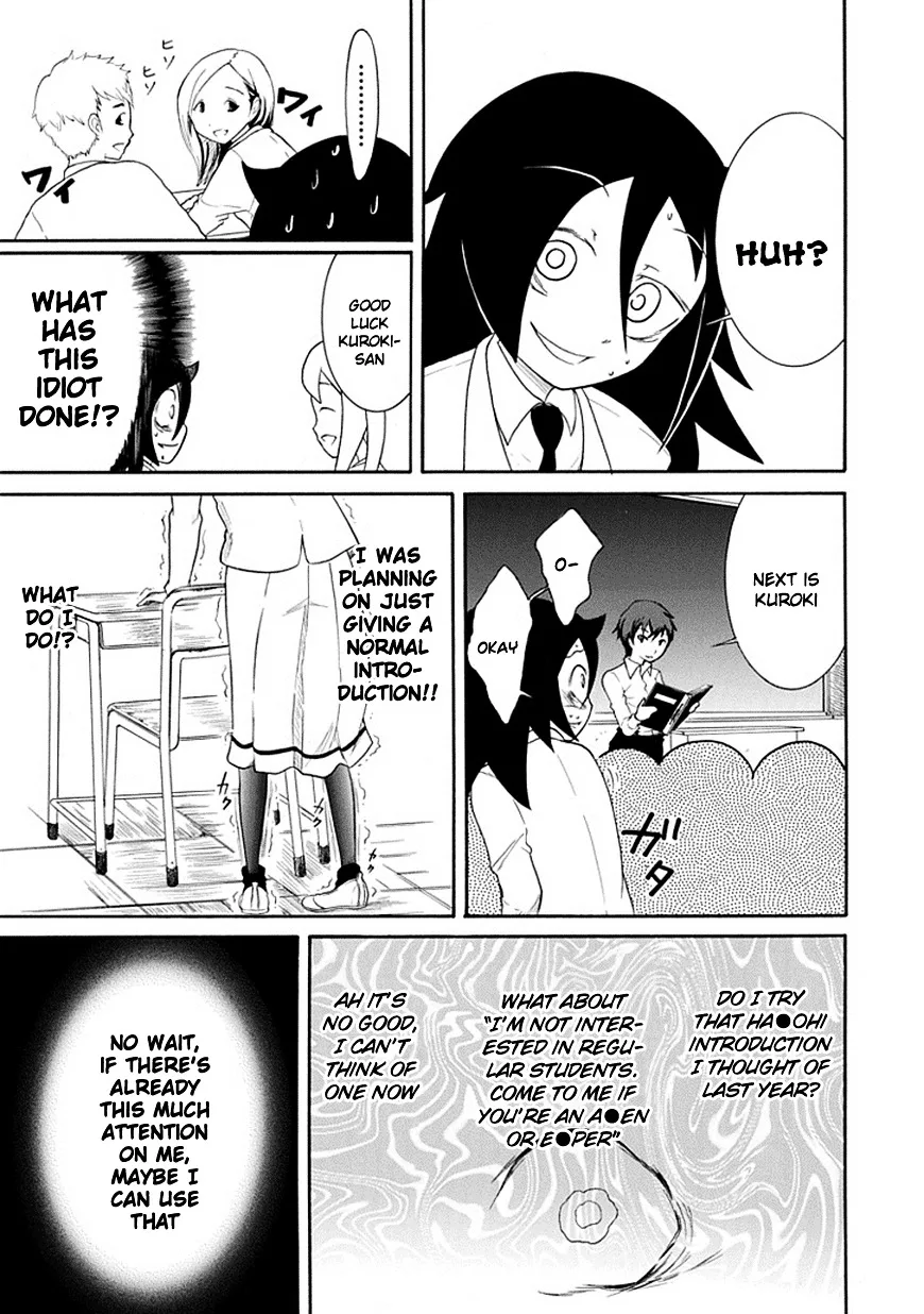 It's Not My Fault That I'm Not Popular! Chapter 39 page 11