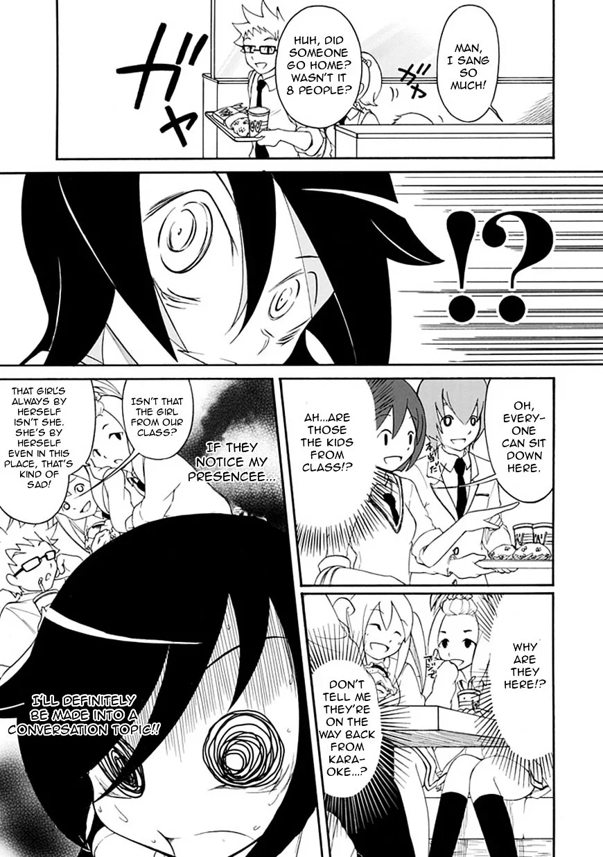 It's Not My Fault That I'm Not Popular! Chapter 4 page 9