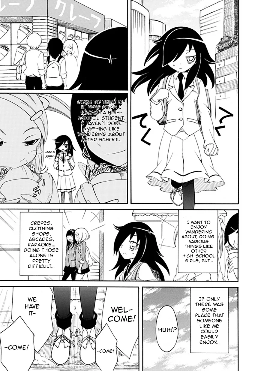 It's Not My Fault That I'm Not Popular! Chapter 4 page 3