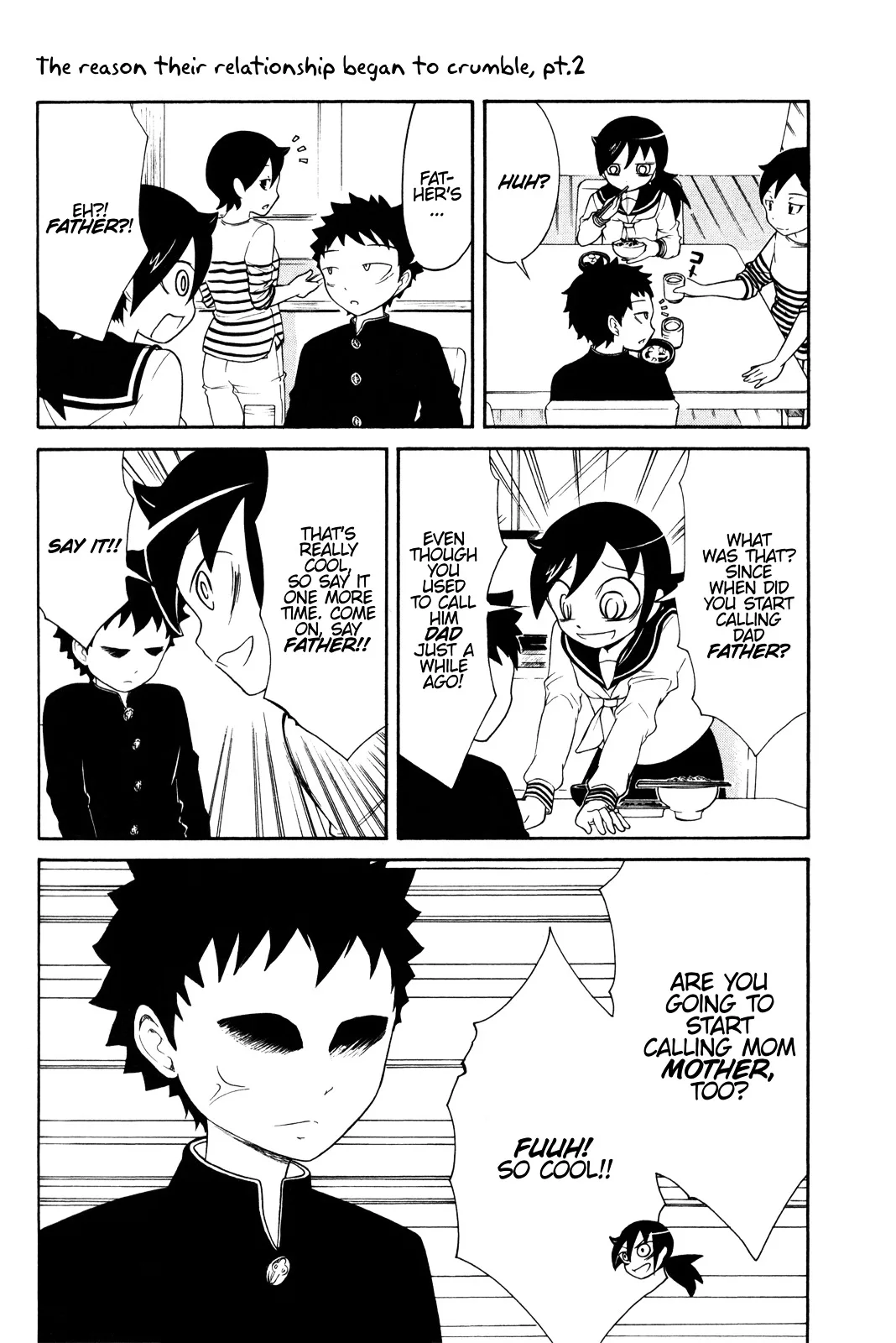 It's Not My Fault That I'm Not Popular! Chapter 47.5 page 2