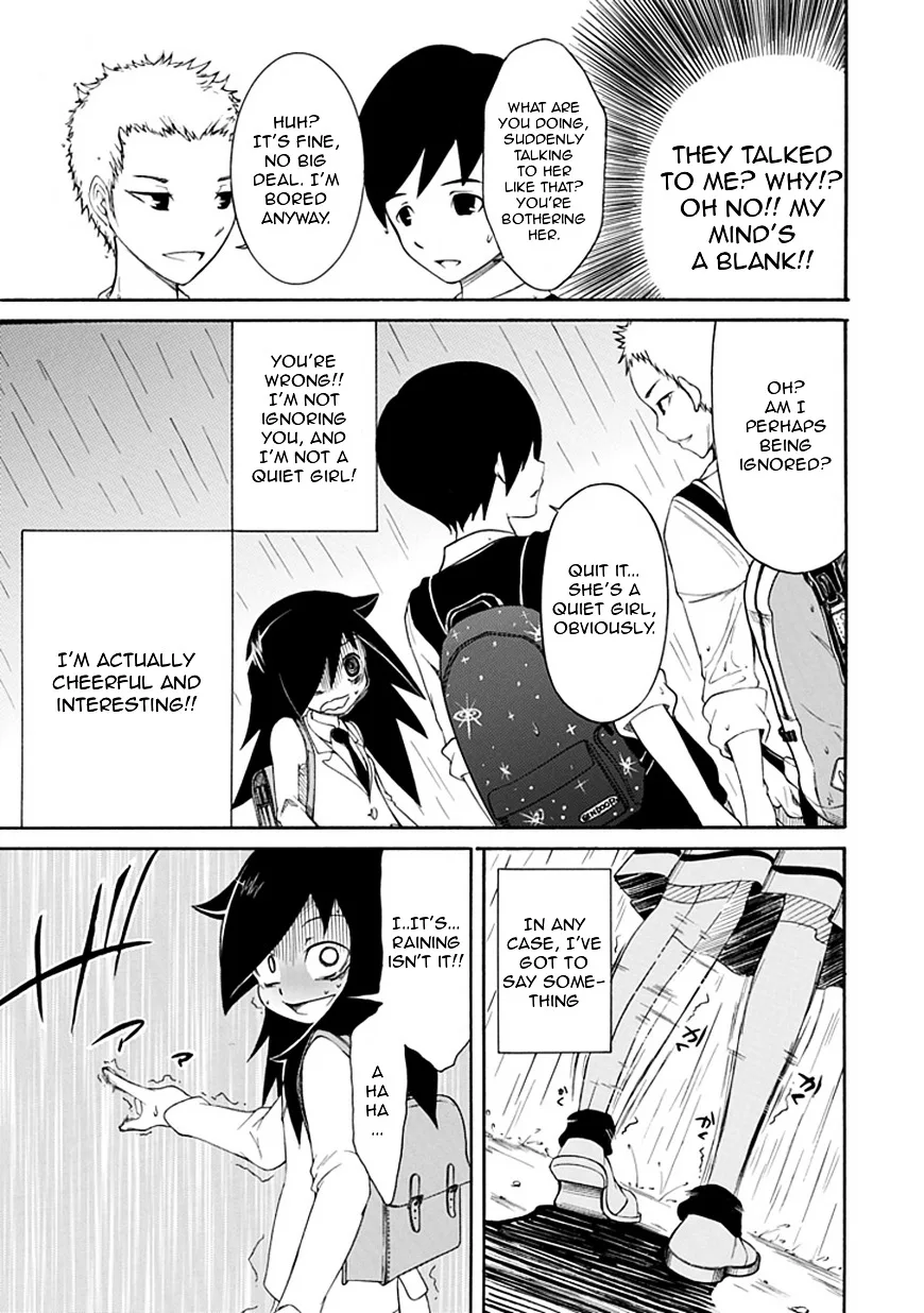 It's Not My Fault That I'm Not Popular! Chapter 5 page 5