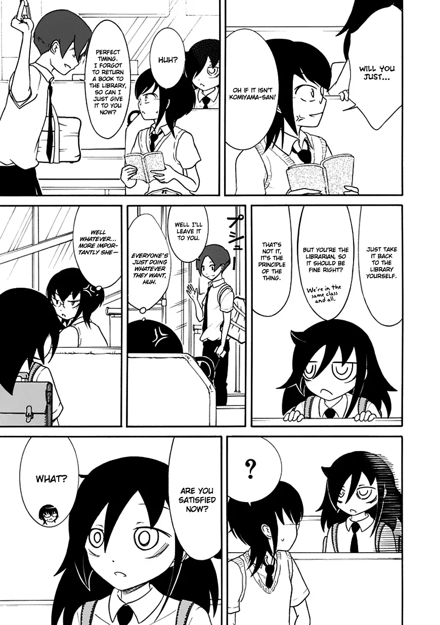 It's Not My Fault That I'm Not Popular! Chapter 54 page 5