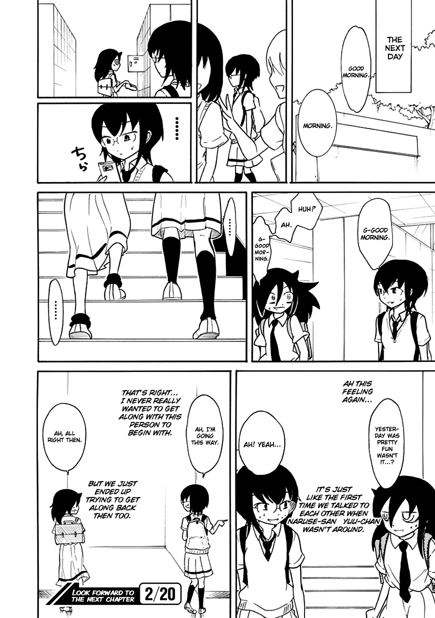 It's Not My Fault That I'm Not Popular! Chapter 54 page 16