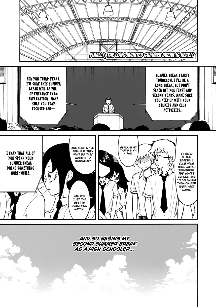 It's Not My Fault That I'm Not Popular! Chapter 57 page 1