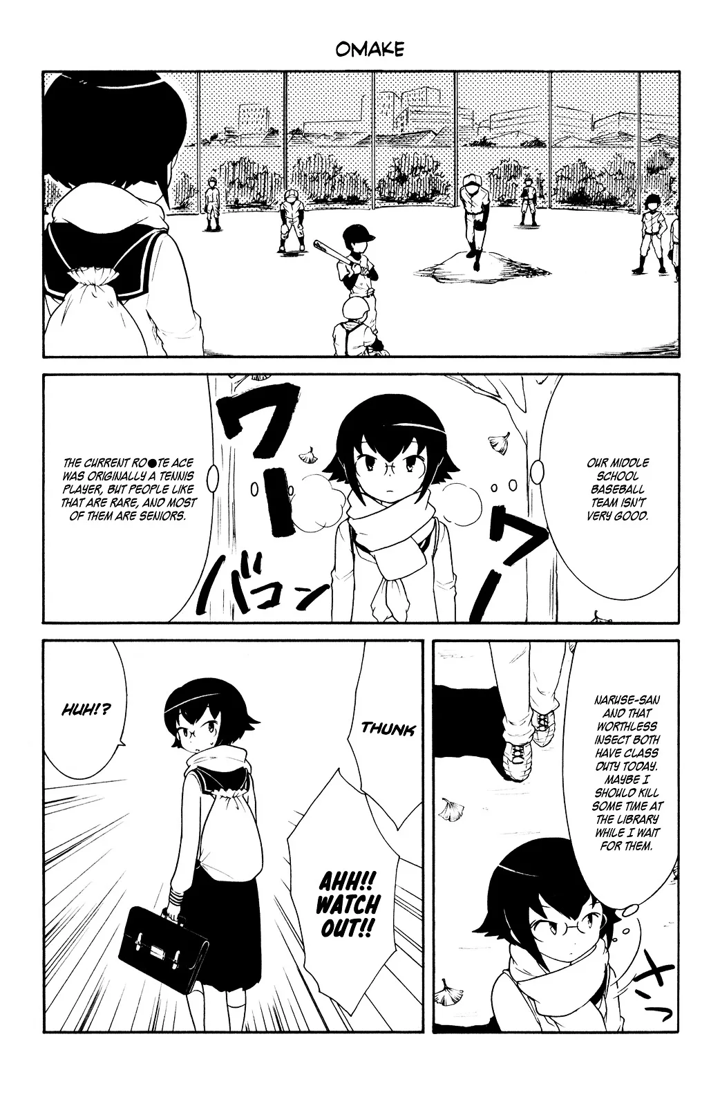 It's Not My Fault That I'm Not Popular! Chapter 59.5 page 1