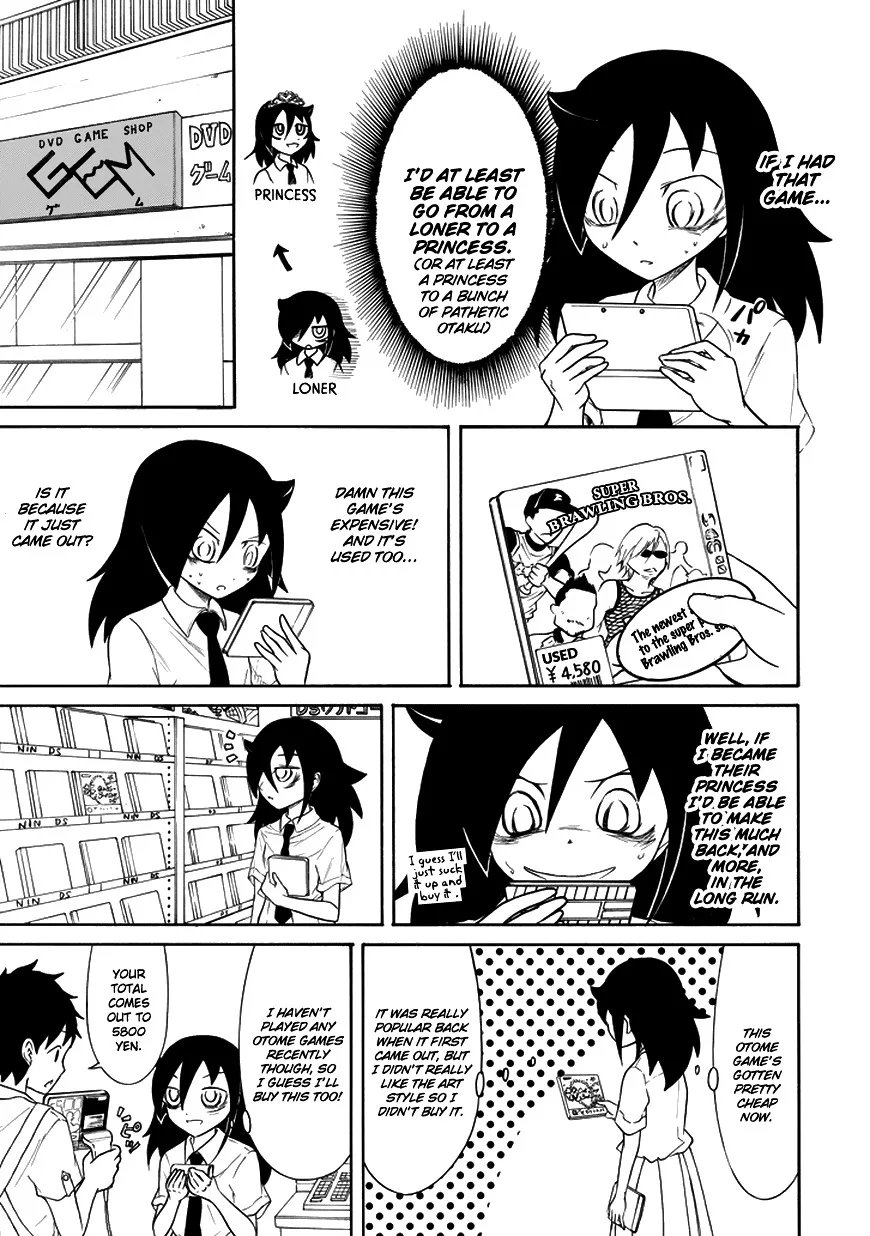 It's Not My Fault That I'm Not Popular! Chapter 67 page 3
