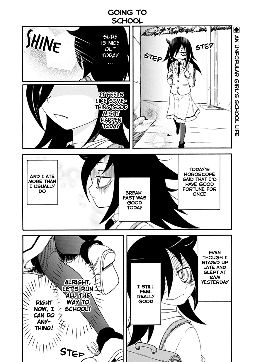 It's Not My Fault That I'm Not Popular! Chapter 7 page 2
