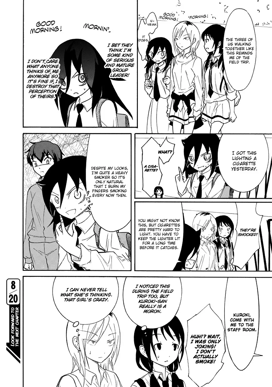 It's Not My Fault That I'm Not Popular! Chapter 82 page 10