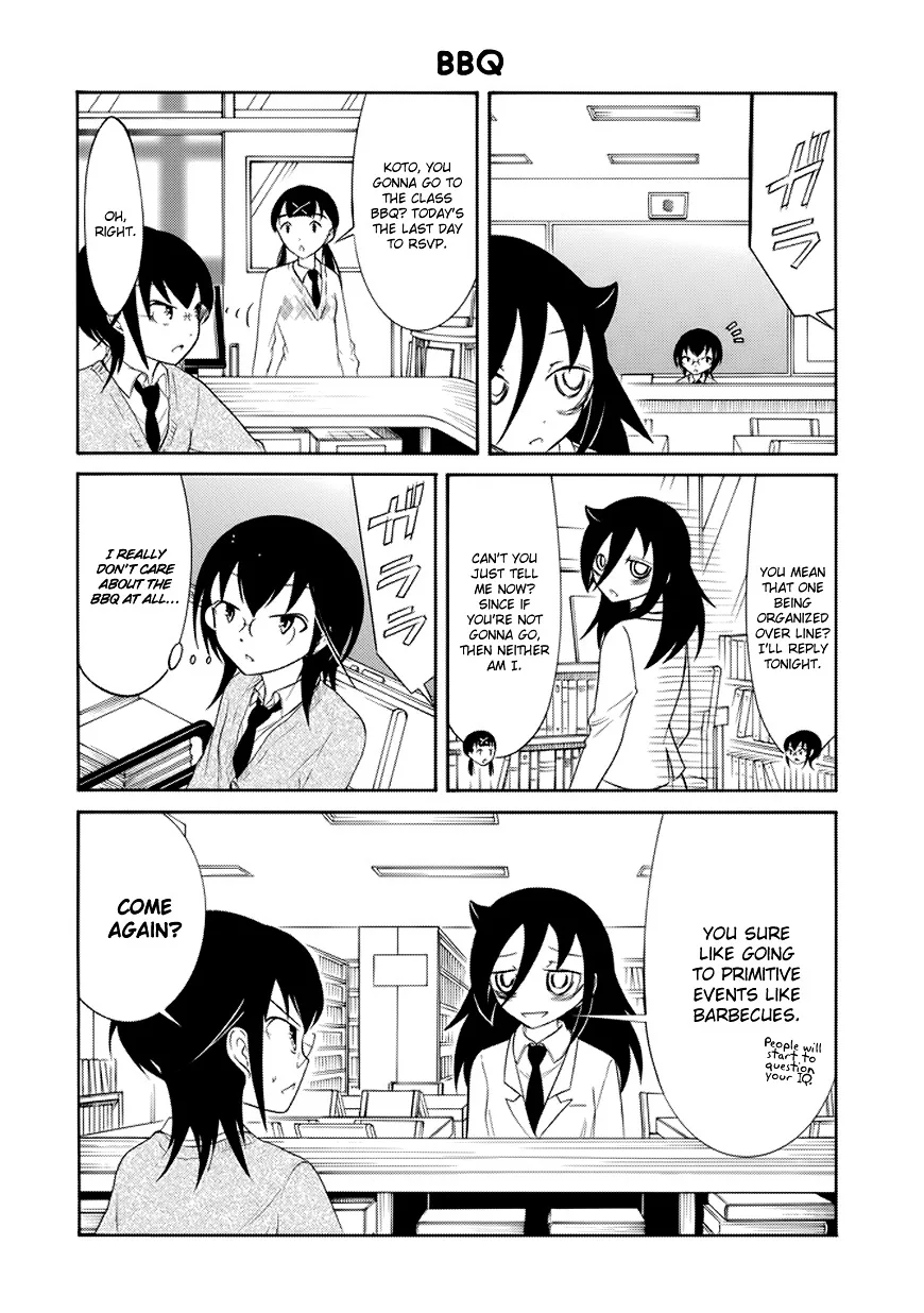 It's Not My Fault That I'm Not Popular! Chapter 84 page 6