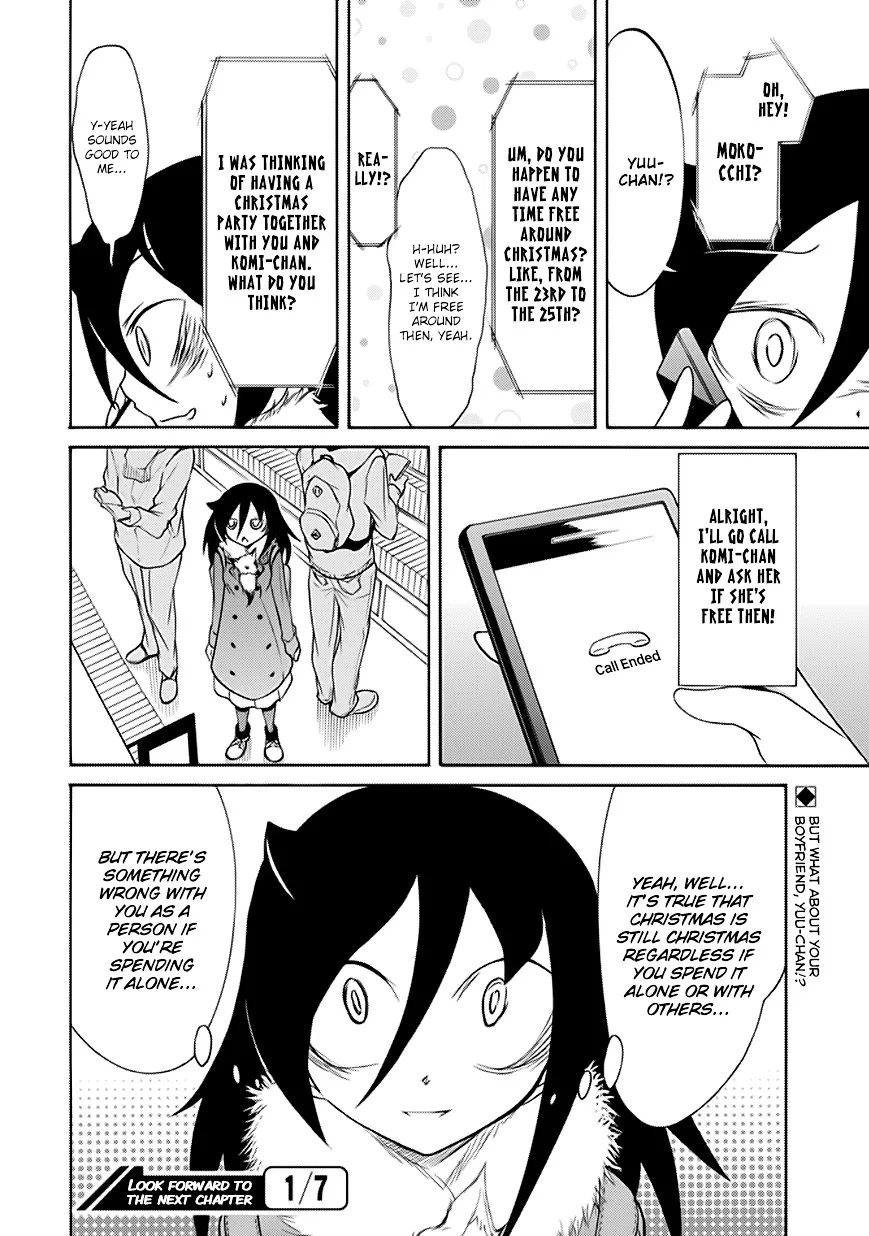 It's Not My Fault That I'm Not Popular! Chapter 89.5 page 6