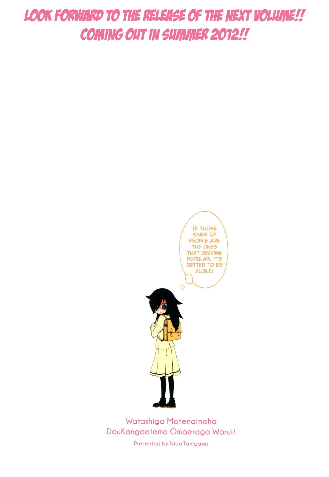 It's Not My Fault That I'm Not Popular! Chapter 9.75 page 3
