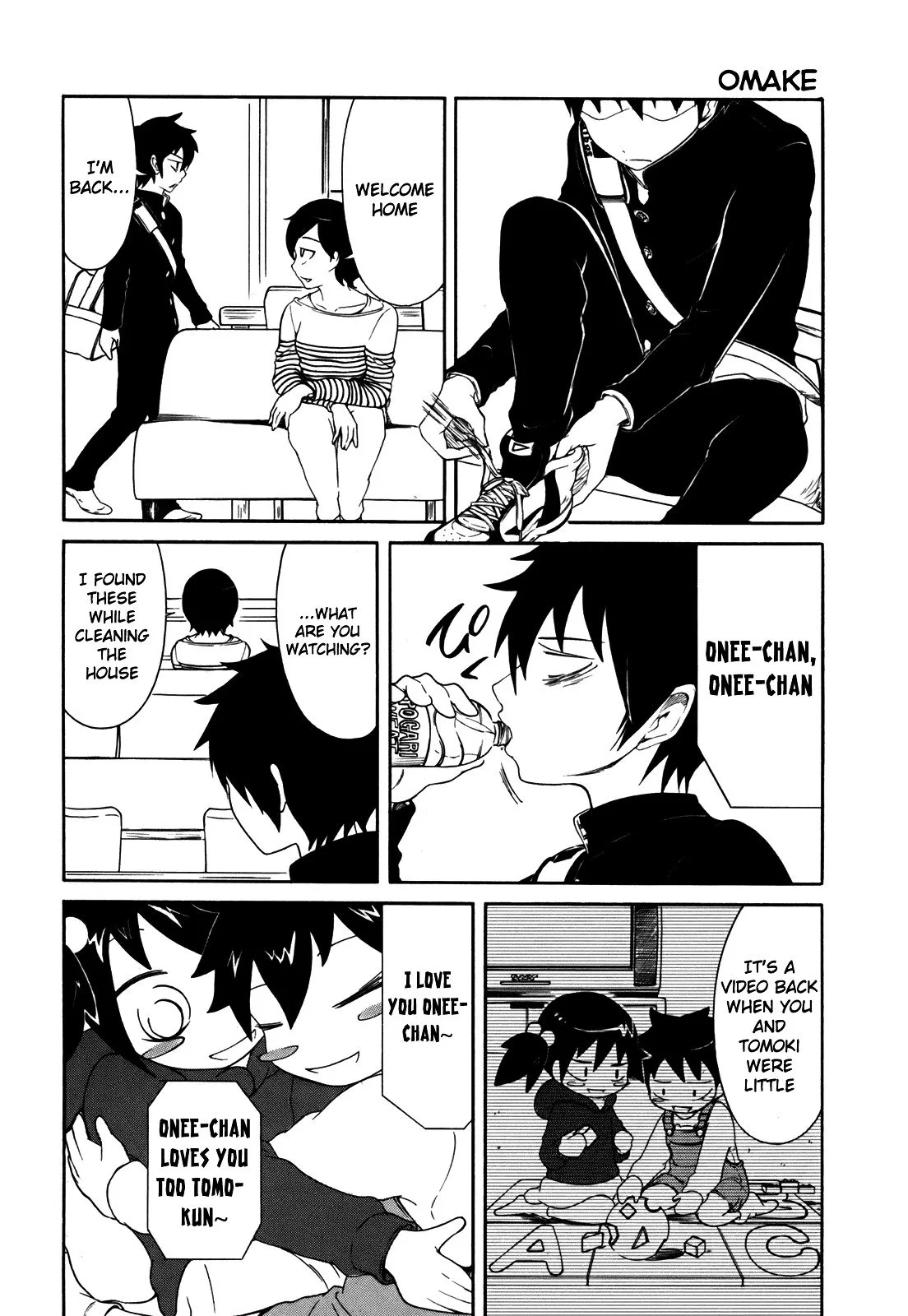 It's Not My Fault That I'm Not Popular! Chapter 9.75 page 1