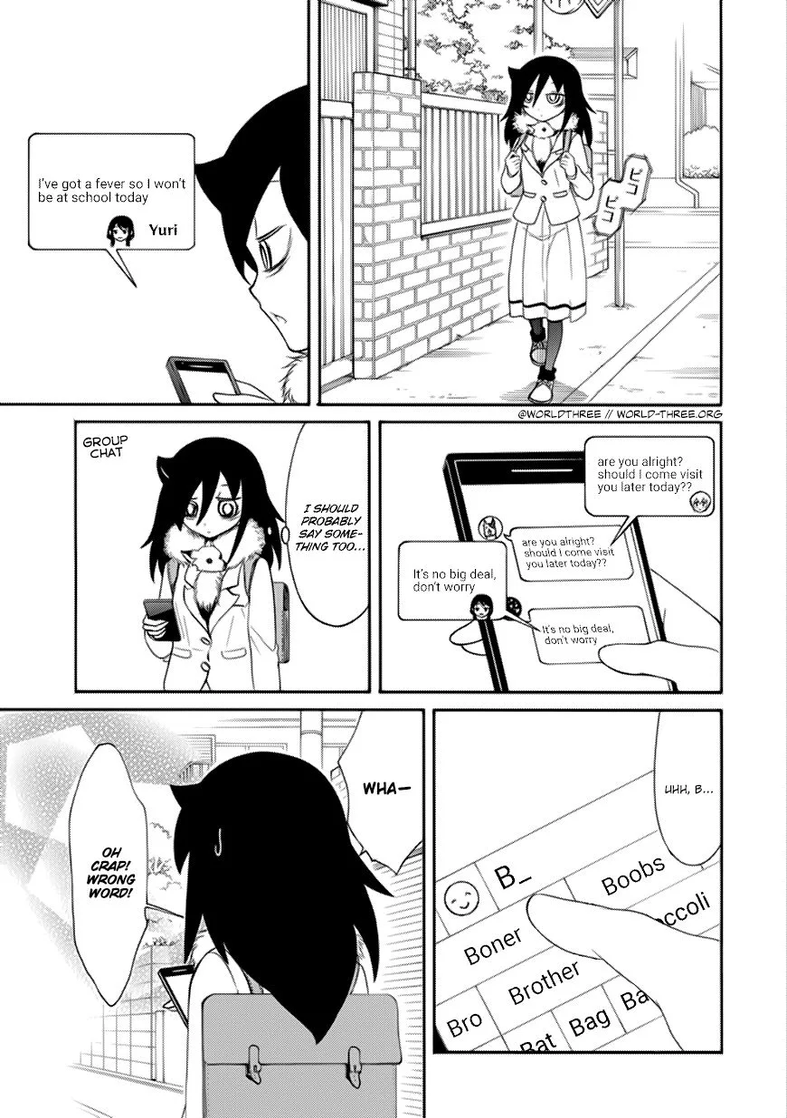 It's Not My Fault That I'm Not Popular! Chapter 99 page 1