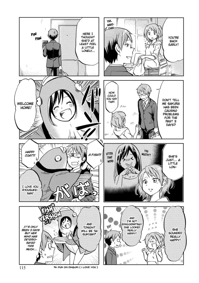 Itoshi no Sakura-san Chapter 51 page 7