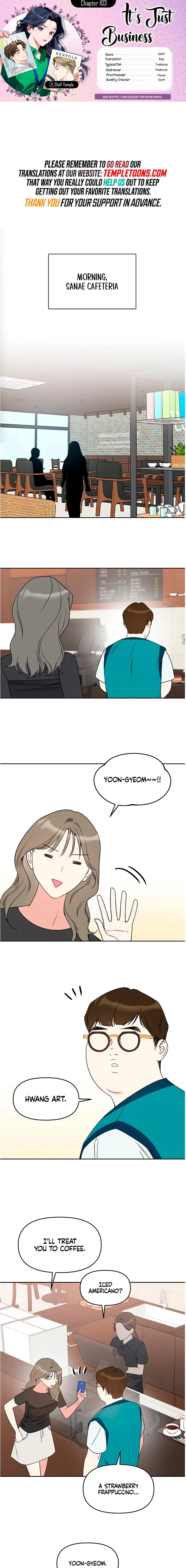 It’s Just Business Chapter 103 page 1
