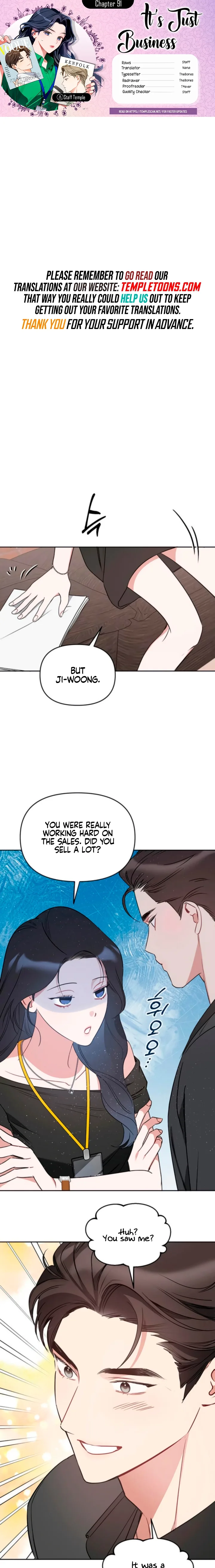 It’s Just Business Chapter 91 page 1