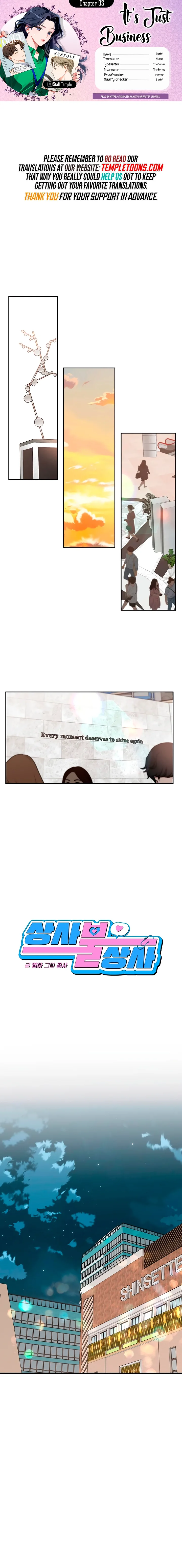It’s Just Business Chapter 93 page 1