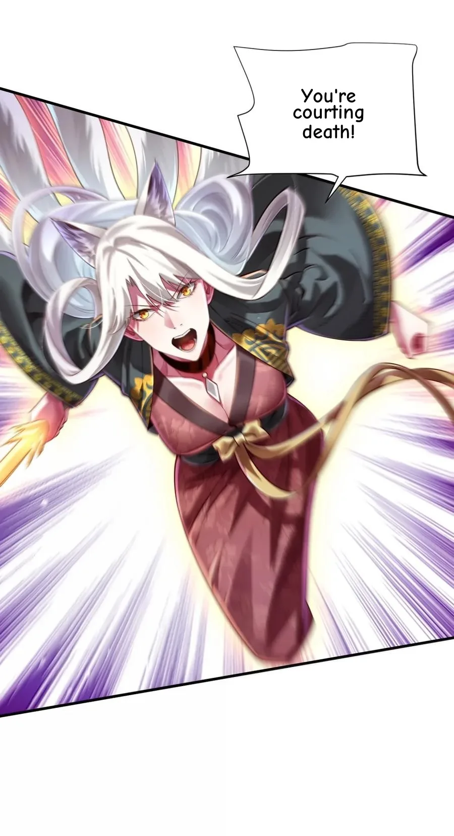 It’s Just Fortune-Telling. How Did the Nine-Tailed Demon Emperor Become My Wife? Chapter 87 page 55