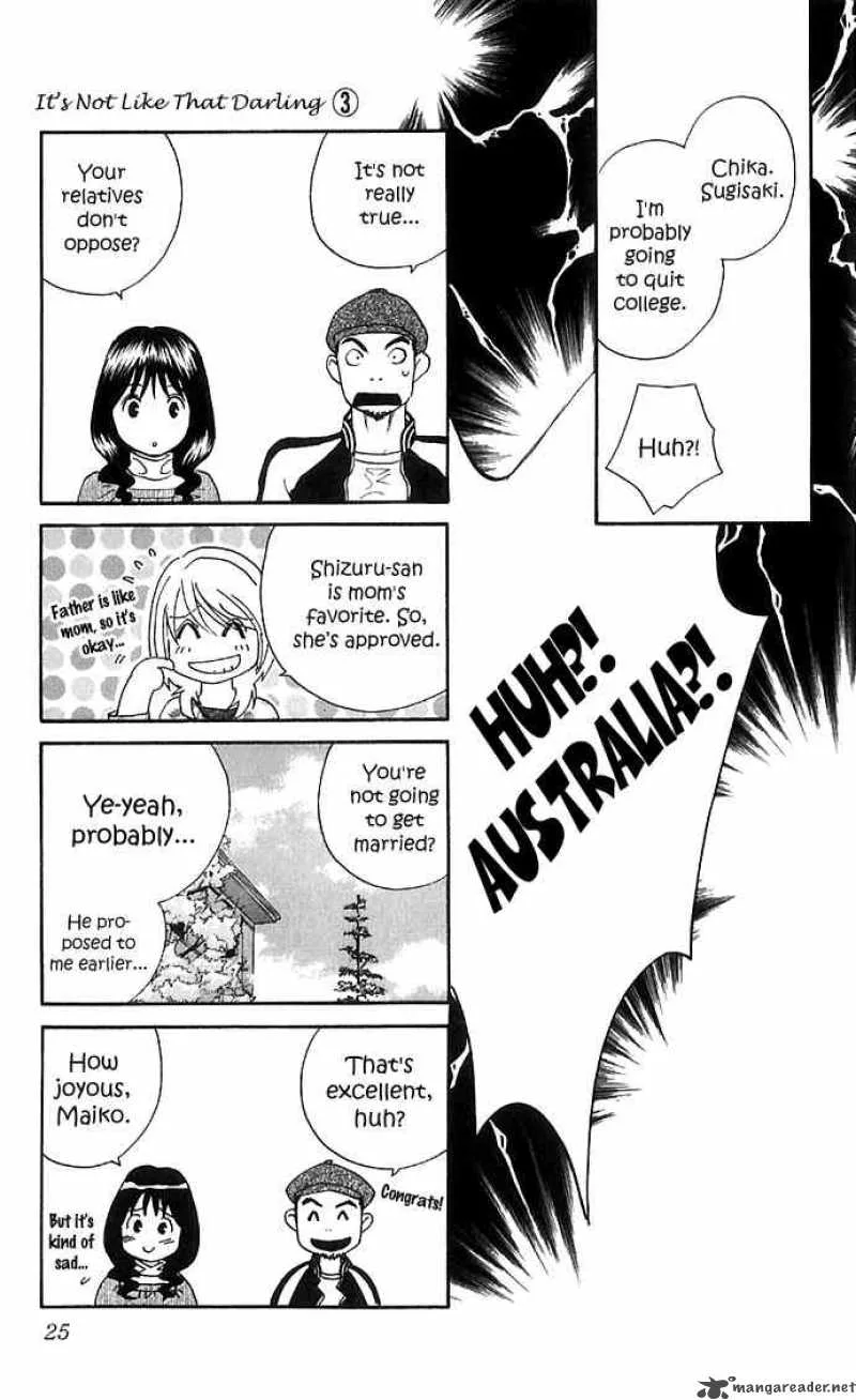Its Not Like That Darling Chapter 11 page 23