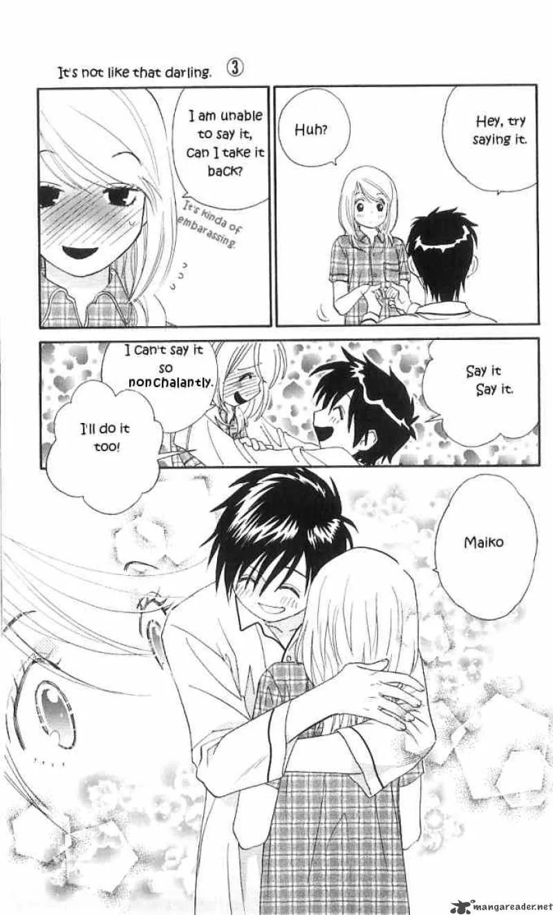 Its Not Like That Darling Chapter 13 page 17