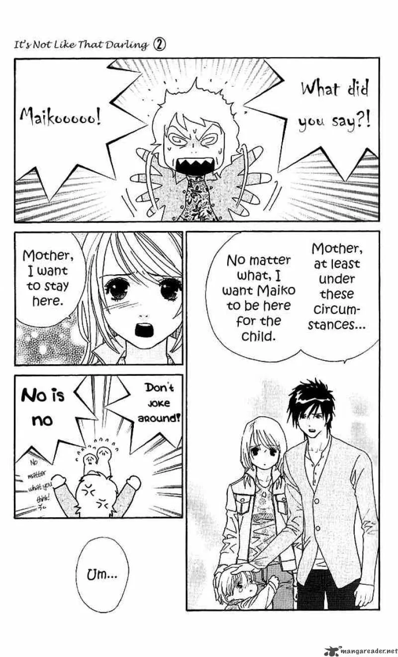 Its Not Like That Darling Chapter 8 page 33